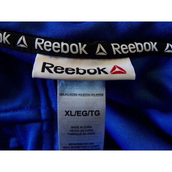 Reebok Mens Size XL Blue Full Zip Long Sleeve Jacket NWOT - Picture 4 of 5